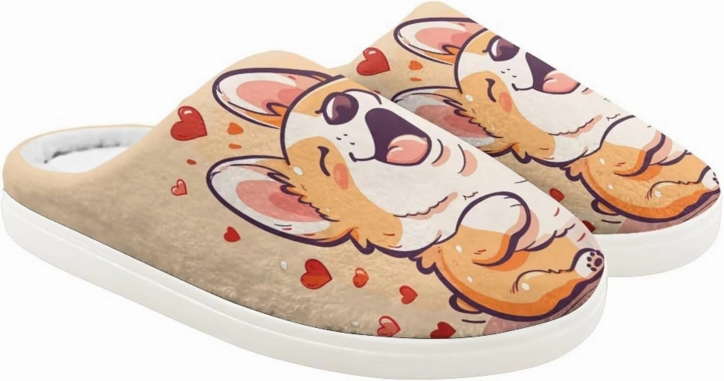 Yzaoxia Plush Slippers for Kids House Slippers for Bedroom