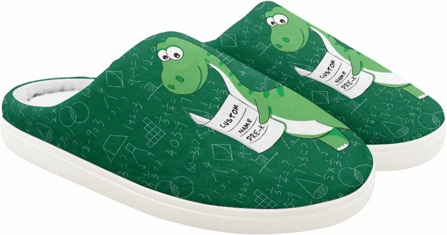 Yzaoxia Plush Slippers for Kids House Slippers for Bedroom